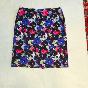 NWOT Talbots floral pencil skirt